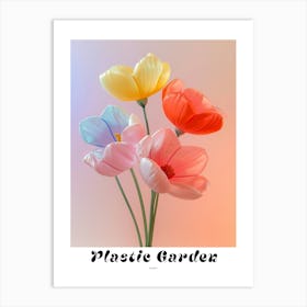 Dreamy Inflatable Flowers Poster Poppy 1 Art Print