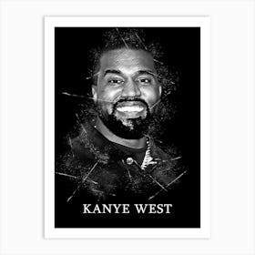 Kanye West 1 Art Print