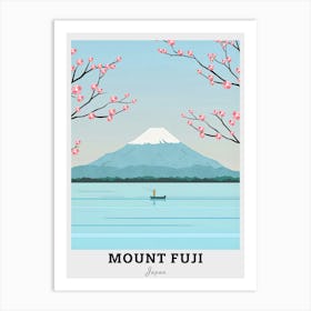 Mount Fuji Travel Art Print