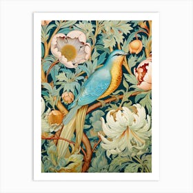 Bird On A Branch 8 Art Print