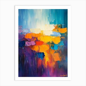 Abstract Painting 12 Art Print