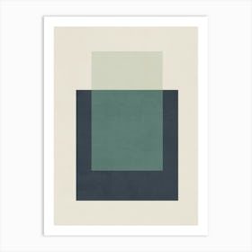 Abstract Geometric Shapes 05 103 Art Print