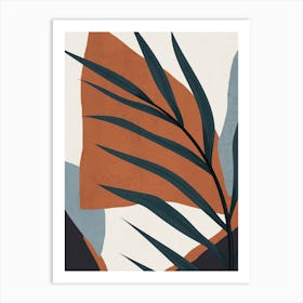 Abstract Leaf Design Art Print