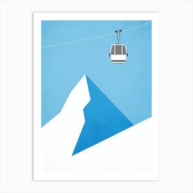 Ski Lift 2 Art Print