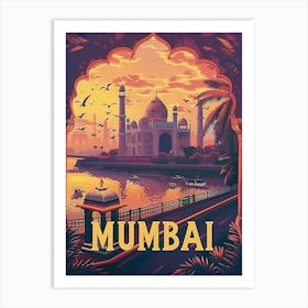 Mumbai Art Print