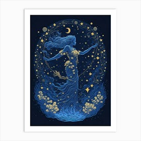 Virgo Art Print