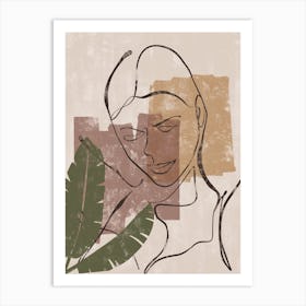 Portrait Of A Woman 1 Art Print