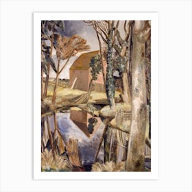 Oxenbridge Pond (1927 28), Paul Nash Art Print