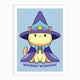 Whisker Wizardry 1 Art Print