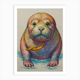 Seal! 9 Art Print