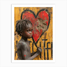 Heart Of Nigeria Art Print