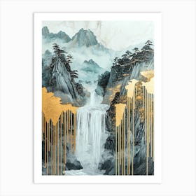 Denali Flow Luxe Grandeur Art Print