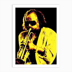 Miles Davis American Jazz Trumpeter Art Print