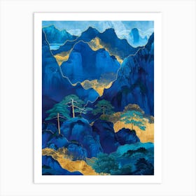 Blue Mountains 18 Art Print