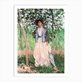 The Stroller (1887), Claude Monet Art Print