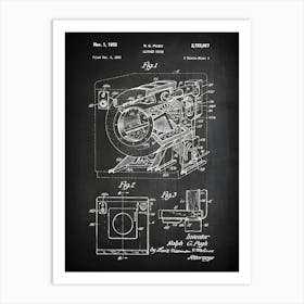 Clothes Dryer Laundry Decor Drying Machine Laundry Decor Laundry Wall Art Home Decor Patent Print Laundry Room Patent Hb0571 Art Print