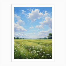 Daisy Field 2 Art Print