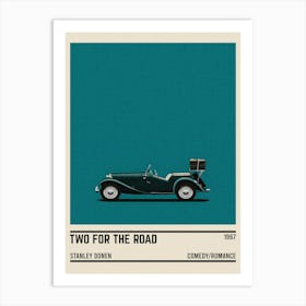 Two For The Road Car Movie Art Print