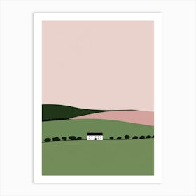 House In The Countryside 3 Art Print