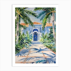 Blue Door 80 Art Print