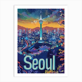 Seoul 1 Art Print