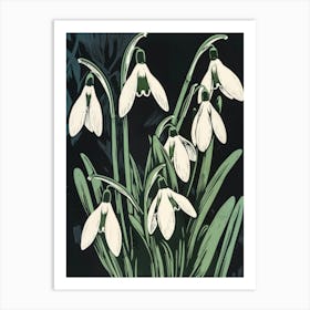 Snowdrops 3 Art Print