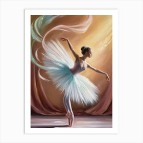 Ballerina 5 Art Print