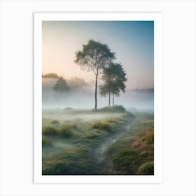 Misty Morning 2 Art Print