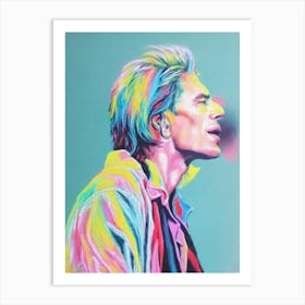 Bon Jovi Colourful Illustration Art Print