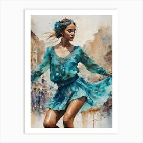 Dance Enthusiat Art Print