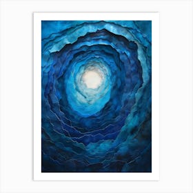 Blue Void Art Print