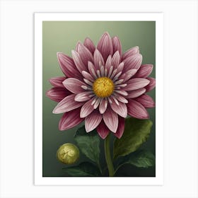 Dahlia Art Print