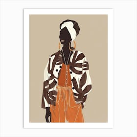 Fashion Woman Illustration Art Print