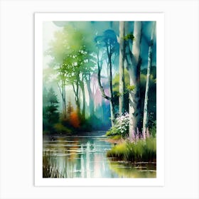 Landscape Painting 59 Art Print