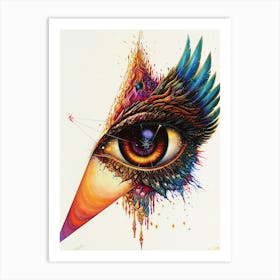 Eye Of The Phoenix Art Print