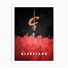 Cleveland Cavaliers Art Print