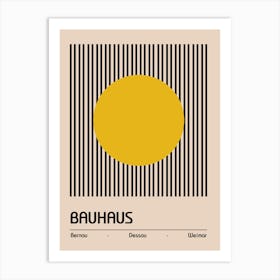 Bauhaus 36 Affiche