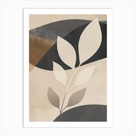 Tones Of Serenity Minimalist Style Art Print