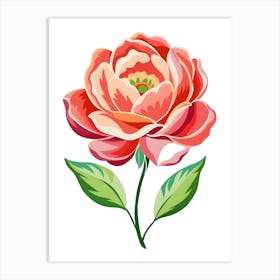 Peony Flower 6 Art Print