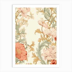 Floral Pattern 38 Art Print