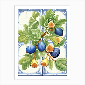 Figs Illustration 7 Art Print