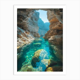 Cave In The Rock 3 Art Print