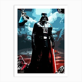 Star Wars movie Darth Vader 1 Art Print