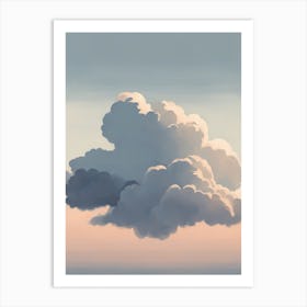 Cloudy Sky 2 Art Print