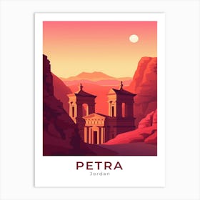Jordan Petra Travel 1 Art Print