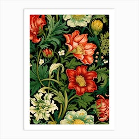 Floral Pattern 9 Art Print