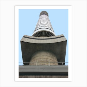Architecture Brutalism Bt Tower Art Print