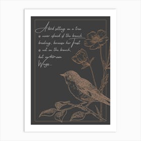 Night Bird Art Print