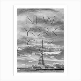 NYC Statue Of Liberty Art Print