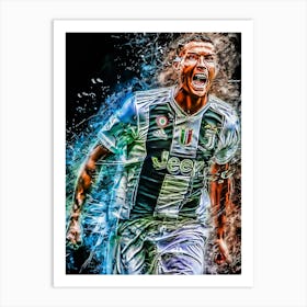 Cristiano Ronaldo Art Print